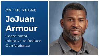 1-on-1 with JoJuan Armour, the man leading the city's charge to end gun violence