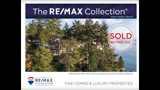 SOLD by Matt Gul  | 5321 Seaside Place, West Vancouver Waterfront House | RE/MAX COLLECTION