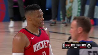 Russell Westbrook COSTLY TURNOVER - Game 6 | Rockets vs Thunder | August 31, 2020 NBA Playoffs
