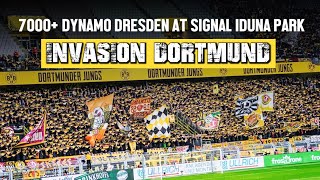 Dynamo Fans Invasion in Dortmund | Borussia Dortmund II - Dynamo Dresden | 3 Liga (12.03.23)