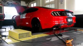 2015 Ford Mustang 2.3 Ecu Boost installed M-Tek Chiptunig piggyback and dyno test not racechip dte