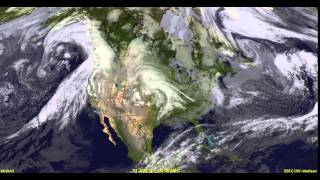 Blizzard of January 2016 Complete Satellite Loop