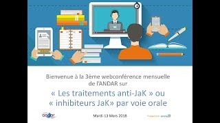 #03 « Les Traitements Anti-JAK » par le Pr Bernard COMBE