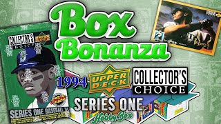 1994 Upper Deck Collector's Choice Series 1 Hobby Box! (GLUED TOGETHER?!) - BOX BONANZA