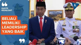 Jokowi Puji Laksdya Muhammad Ali yang Resmi Jadi KSAL