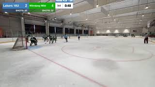 18U Lakers vs Winnipeg Wild 10.6.2024