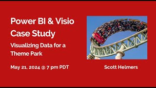 Power BI and Visio Case Study: Visualizing Data for a Theme Park