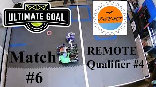 FTC 18459 - Husky Robotics: Match 6 (North Texas FLYSET REMOTE Qualifier #4) #FTC #FIRST #USTXNOQT4