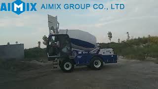 AS4.0 Self Loading Mixer Sent to Germany in September 2020 - AIMIX