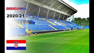 Druga hrvatska nogometna liga, stadioni za sezonu 2020/21 | Croatian Stadiums (2. HNL)