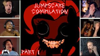 Gamers React to Jumpscares in Different Games (PART 1)