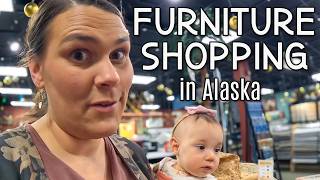 Shop W/ Me | Furniture Options in Anchorage Alaska $$-$$$$ | Can We Find Anything Good??