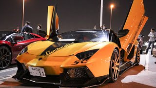 【辰巳PA】スーパーカー加速サウンド Many supercars sound!!