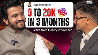 0 to 20k Followers in 3 months How to go Viral on Instagram | @kaushikdesaipodcast