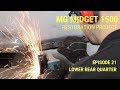 MG Midget 1500 Restoration - Lower Rear Quarter Repair