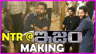 Jr Ntr In ISM Movie Making | IJAM Making Video | Kalyan Ram | Puri Jagannadh