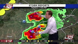 Massive storms put down hail in San Antonio, Boerne