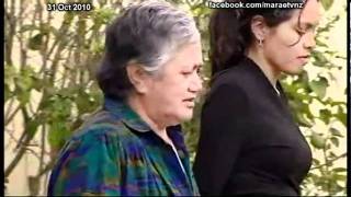 Wharenui built in Howick is burnt down Marae Investigates TVNZ 31 Oct 2010