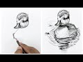 How To Draw a simple and Easy Duck for Beginners