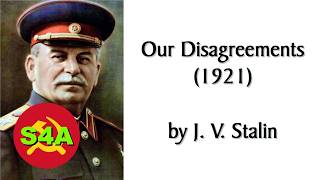 "The Source of Trotsky's Mistakes" | Our Disagreements (1921) Stalin. Marxist Audiobook + Discussion