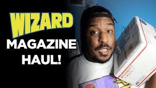 WIZARD MAGAZINE HAUL! | A Blast From the Past