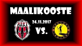 AC HaKi - Indians II 24.11.2017 Maalikooste