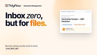 Document Management for Accounting Firms in Tidyflow