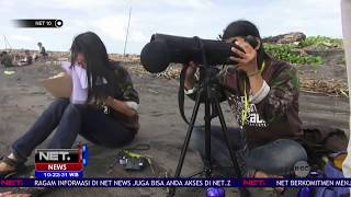 Ribuan Jenis Burung Singgah Sementara Di Muara Sungai Progo-NET 10