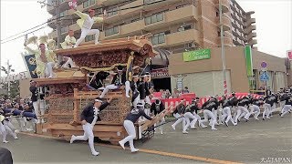 令和元年 南掃守だんじり祭 試験曳きDanjiri Matsuri2019/10/06