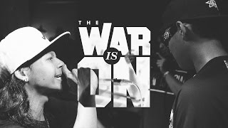 THE WAR IS ON EP.10 - P-ZIT VS MC KING | RAP IS NOW