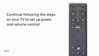 Xfinity X1 Voice Remote Setup (XR15)