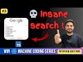 Autocomplete Search Bar | Win Frontend Machine Coding Interview Questions using React #reactjs