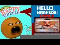 Annoying Orange Plays - Happy Wheels: HELLO NEIGHBOR LEVELS