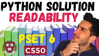 PROBLEM SET 6: READABILITY | SOLUTION (CS50)