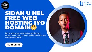 Sidan U Hel Free Hosting Iyo Domain 2025 100% Free Weeye | Baroxirfad