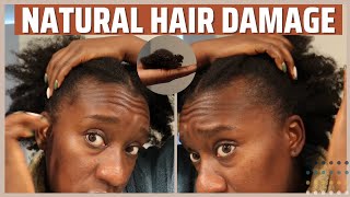 4C HAIR Wash Day After Protective Style Braids + How I'll Recover My DAMAGED HAIR