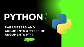 Python Parameters and Arguments Explained PT-1 | Types of Arguments in Python for Beginners #python