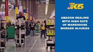 Amazon dealing with high rates of warehouse worker injuries