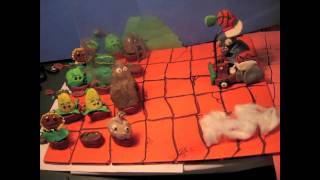 Plants vs Zombies Claymation: Roof