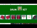 DRUM KIT || USING HTML,CSS AND JAVASCRIPT || WEB DEVELOPMENT || FOR  BEGINNERS