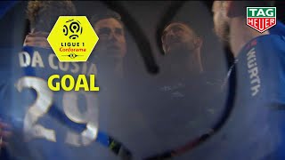 Goal Nuno DA COSTA (76' pen) / RC Strasbourg Alsace - Stade de Reims (4-0) (RCSA-REIMS) / 2018-19