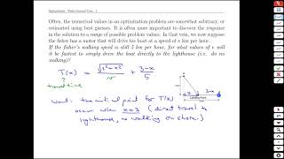 Unit 7-7 Optimization Fisher General Case - MATH 121