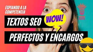 🕵 Como espiar keywords y escribir o encargar textos SEO perfectos
