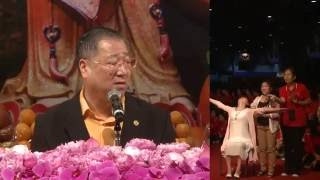 【20160702香港世界佛友见面会卢军宏台长看图腾精选】前世夫妻，今世双胞胎姐妹形影不离，台长点拨要互相分开，避免相克