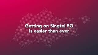 Powering up with Singtel 5G is now easier!