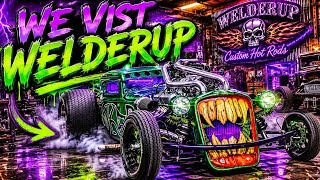 We Visit WelderUp Las Vegas to see the stunning Rat Rods built by Steve Darnell