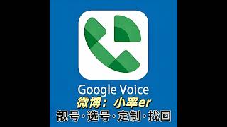 google voice 购买和找回