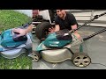 gas or battery lawn mowers 2 years with my makita battery mower do i regret going battery