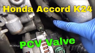 Honda Accord PCV Valve Replacement - K24 Engine