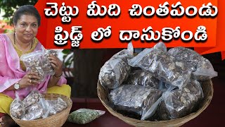 Farm fresh Tamarind in kalaguragampa stores/చెట్టు మీది చింతపండు ఫ్రిడ్జ్ లో దాసుకోండి